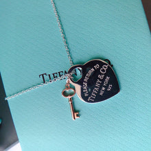 Load image into Gallery viewer, T I f f a n y heart necklace