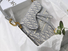 Load image into Gallery viewer, Dior saddle gray
