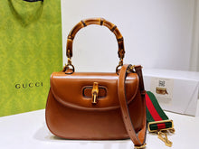 Load image into Gallery viewer, G u c c i bamboo 21*15*7cm