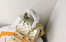 Load image into Gallery viewer, Lv gold 22.0 x 13.0 x 17.0 cm