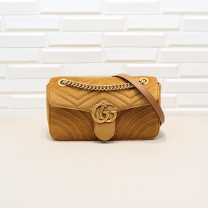 Gucci velvet gold