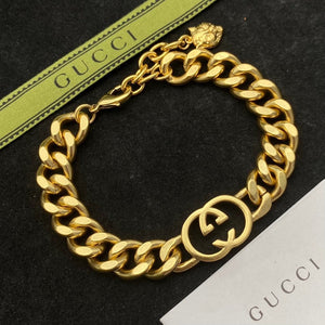 G u c c i necklace/ bracelet set