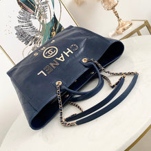 Load image into Gallery viewer, Chanel tote blue