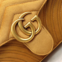Load image into Gallery viewer, Gucci velvet gold