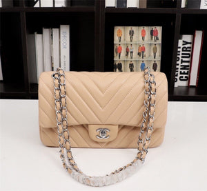 Chanel cream gold/silver