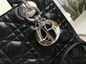 Dior lady 24cm silver/gold