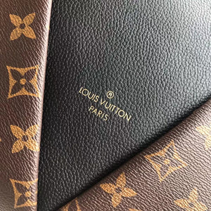 Lv monogram black