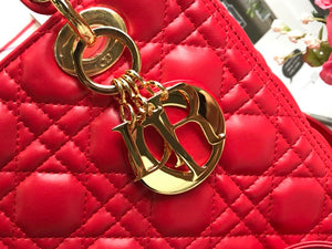Dior lady 24cm silver /gold