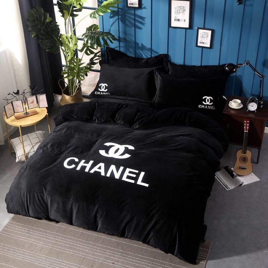 C h a n e l bed cover