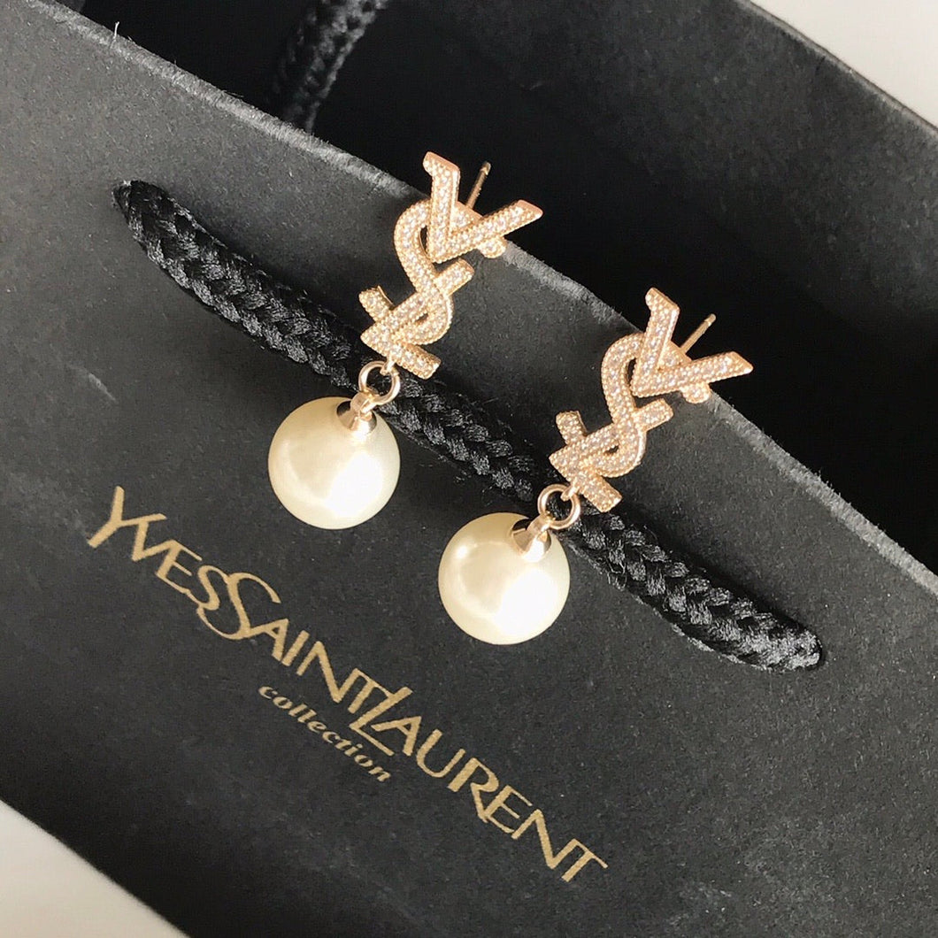 Ysl earrings clearance