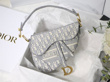 Load image into Gallery viewer, Dior saddle gray