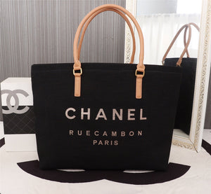 Chanel tote black