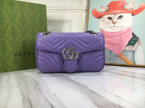 G u c c I purple 26cm