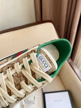Load image into Gallery viewer, G U c c I tennis sneakers