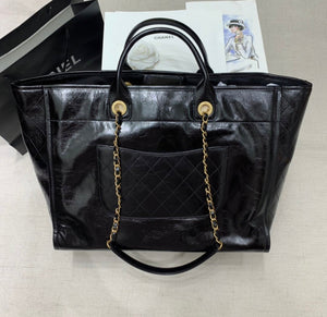 Cha tote black 40 cm