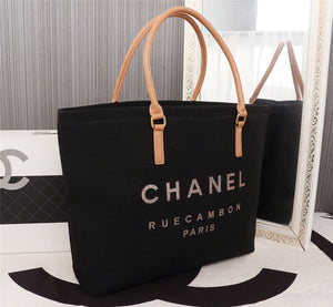 Chanel tote black