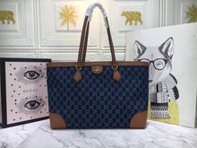 Load image into Gallery viewer, Gucci denim 38*28*14cm