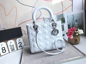Dior lady 24cm silver/gold