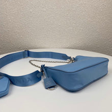 Load image into Gallery viewer, P r a d a blue 2X12x6cm