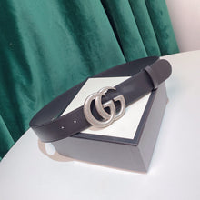 Load image into Gallery viewer, GG belt silver 4cm