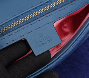 Gucci velvet blue