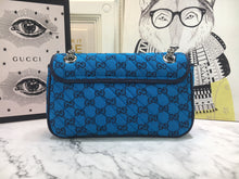 Load image into Gallery viewer, G u c c i blue W26xH15xD7cm