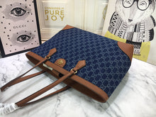 Load image into Gallery viewer, Gucci denim 38*28*14cm
