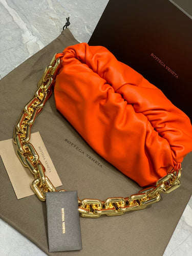 Bottega orange pouch